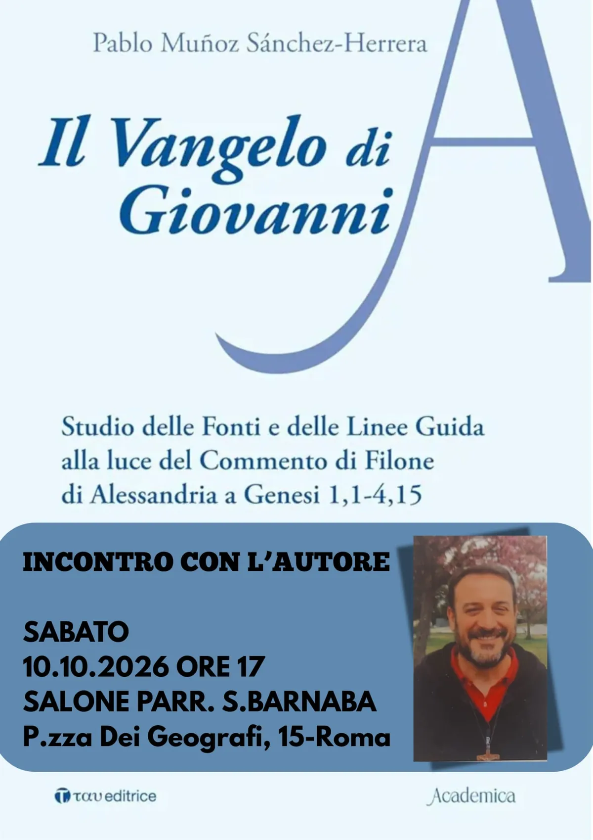 Presentazione libro di Pablo Munoz
